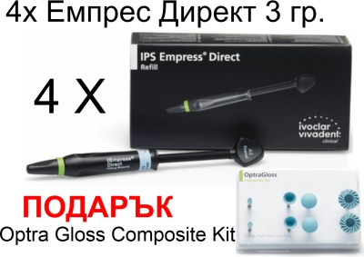 4xEmpress Direct + Optra gloss Composite Kit Promotion